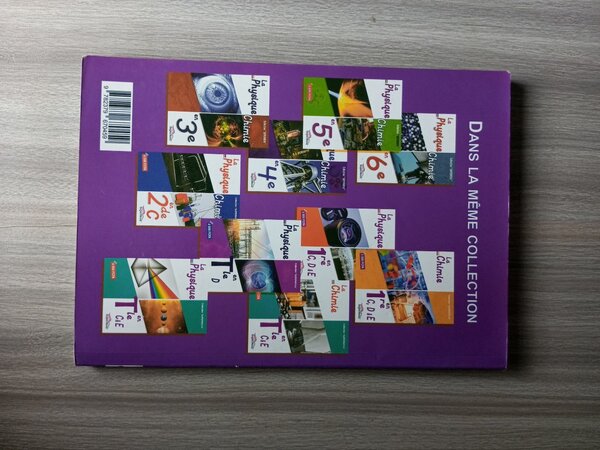 Livre Chimie Terminale D