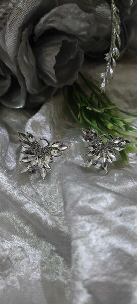 Crystal Butterfly Earring