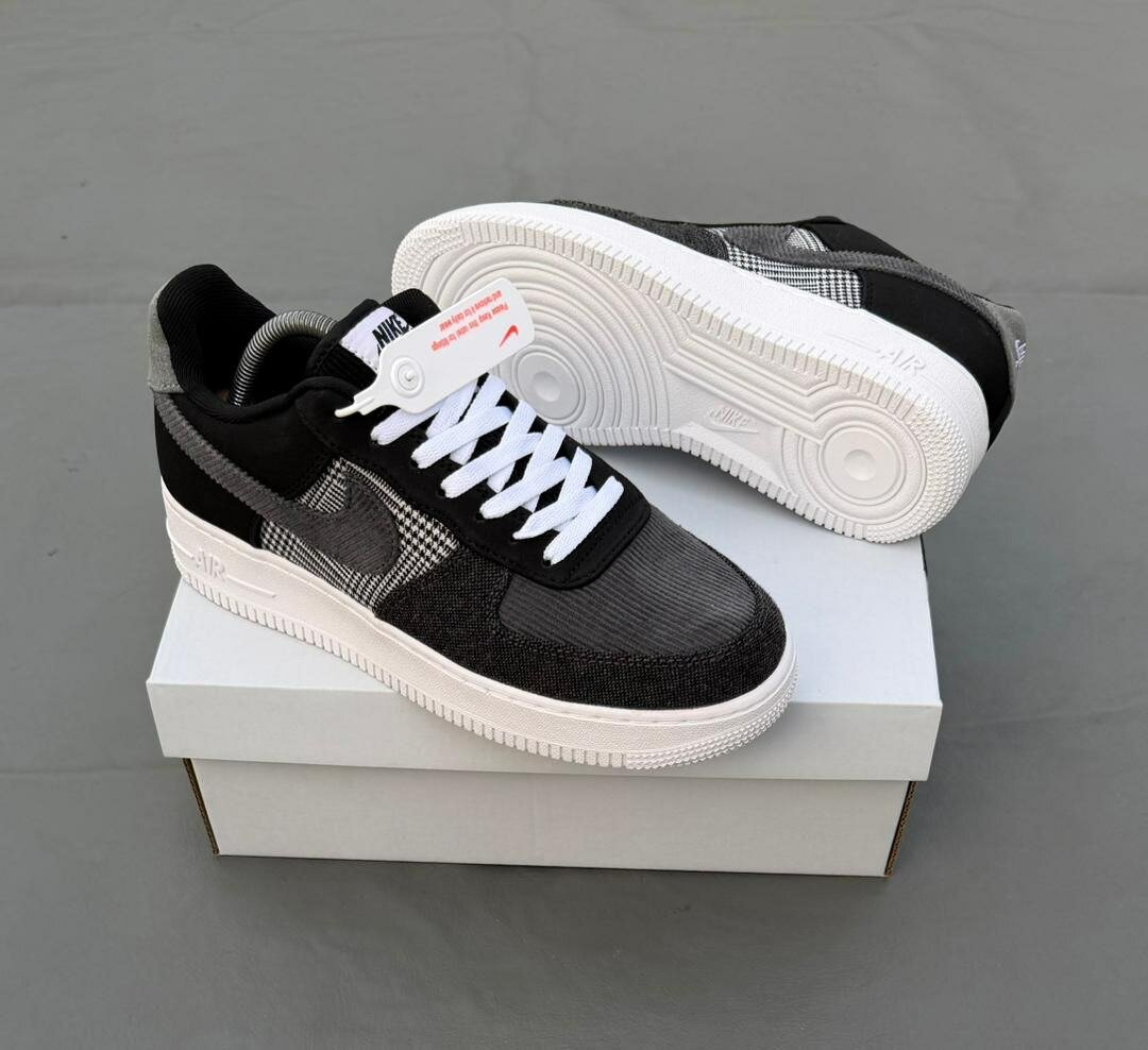 Nike Air Force 1 Noir Blanc