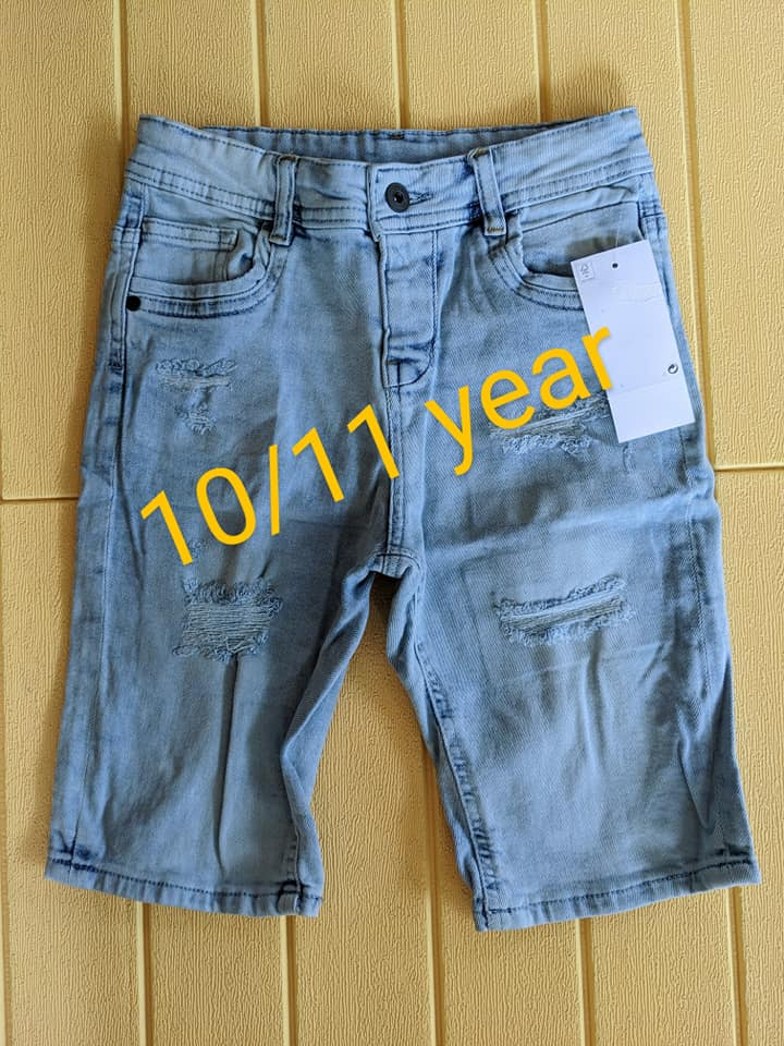 KIDS DENIM SHORTS