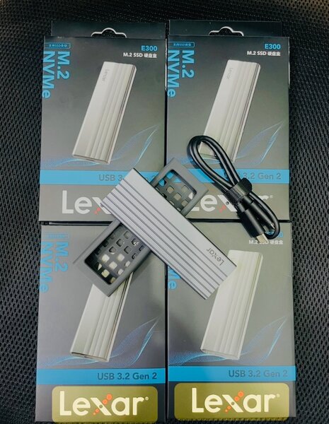 Boîtier pour disque dur SSD M.2 Nvme Lexar