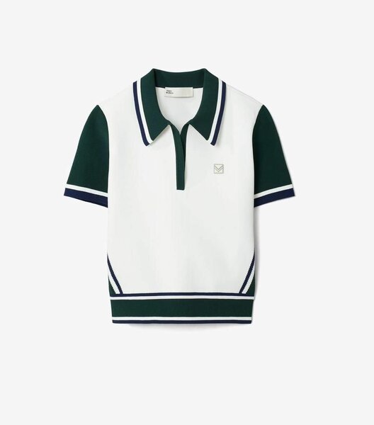 Polo élégant en tricot