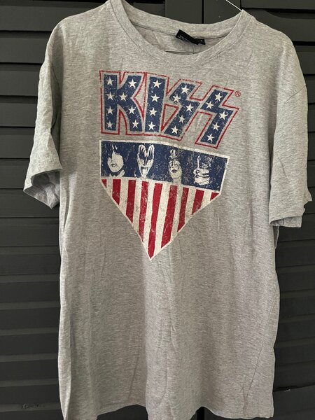 Tee-shirt Kiss vintage homme