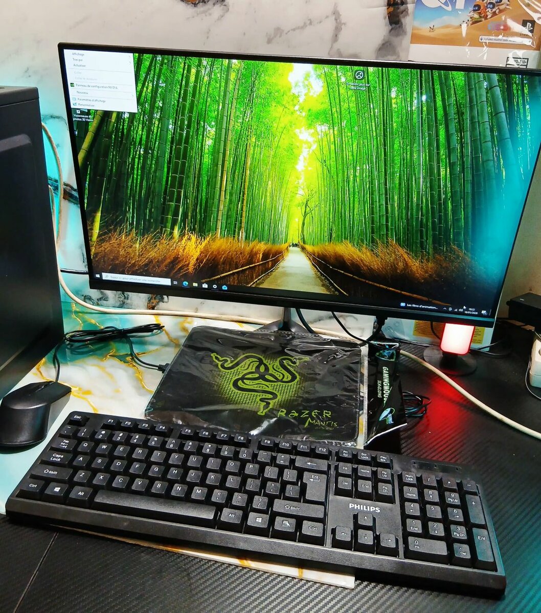 Ordinateur de bureau complet