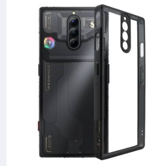 Phone Case Frosted TPU + Transparent PC Phone Case For ZTE nubia Red Magic 8 Pro/8 Pro+/8S Pro