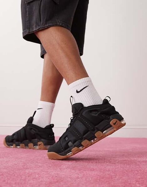 Sneakers noirs polyvalents homme