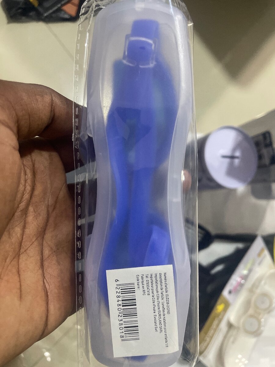 Lunettes de Natation Bleues