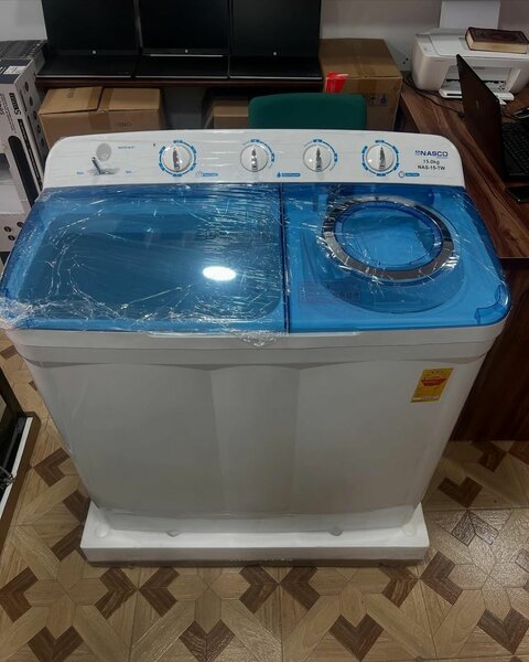 Nasco 15kg Twin Tub Washing Machine (NAS-15-TW)