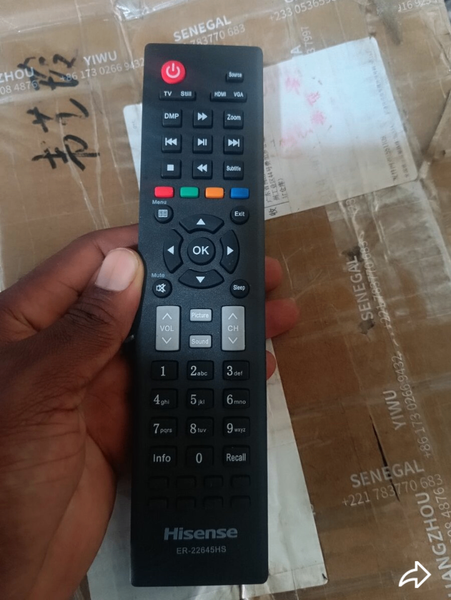 Télécommande TV Hisense