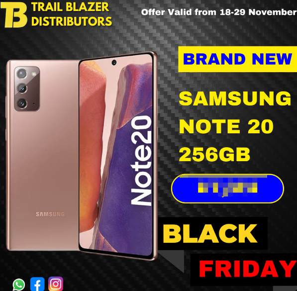 SAMSUNG NOTE 20 256GB