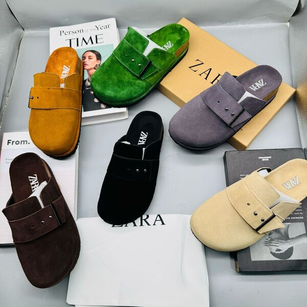 New Quality Zara Suede Half shoes available