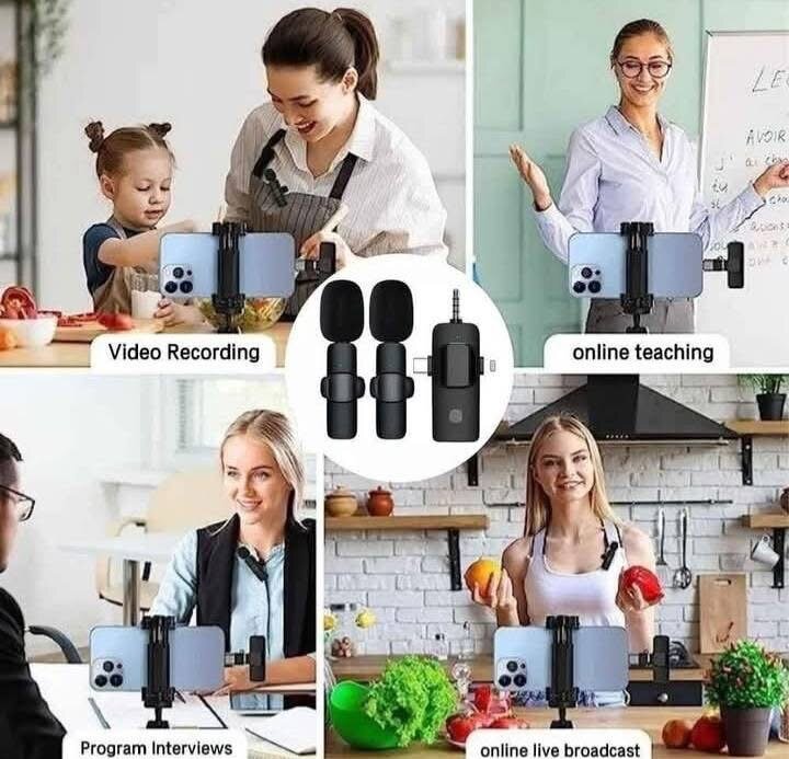 Microphone sans fil lavalier