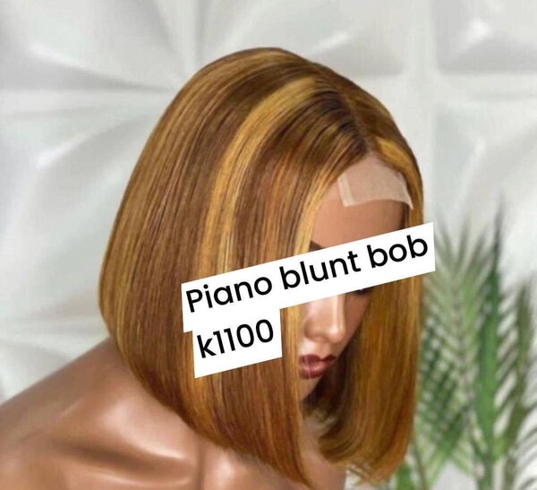 Piano blunt bob