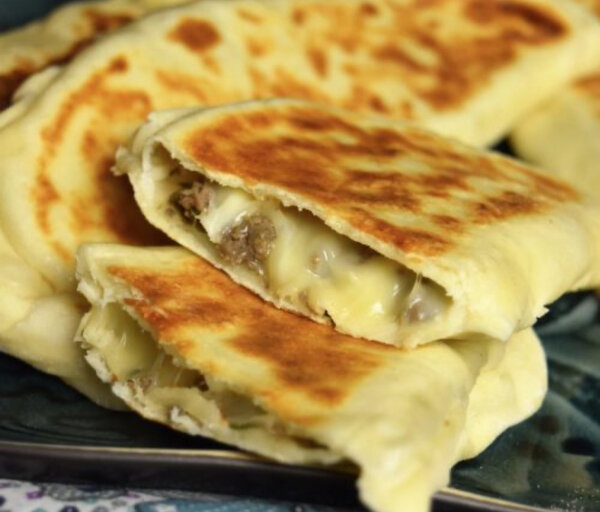 Délicieux crêpes salé