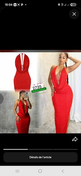 Robe sirène élégante soirée