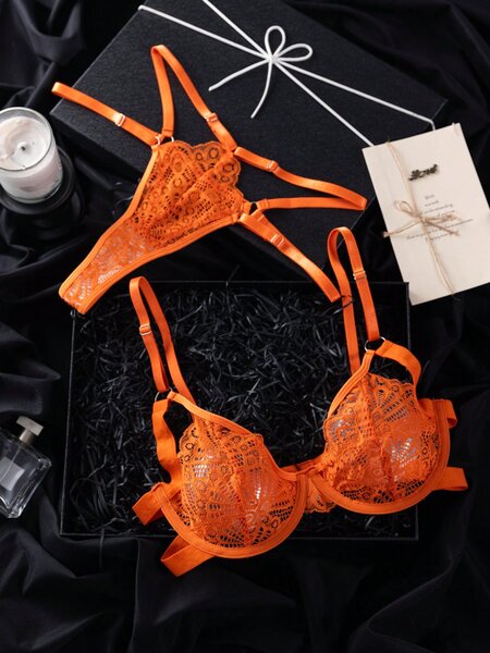 Ensemble lingerie dentelle sexy