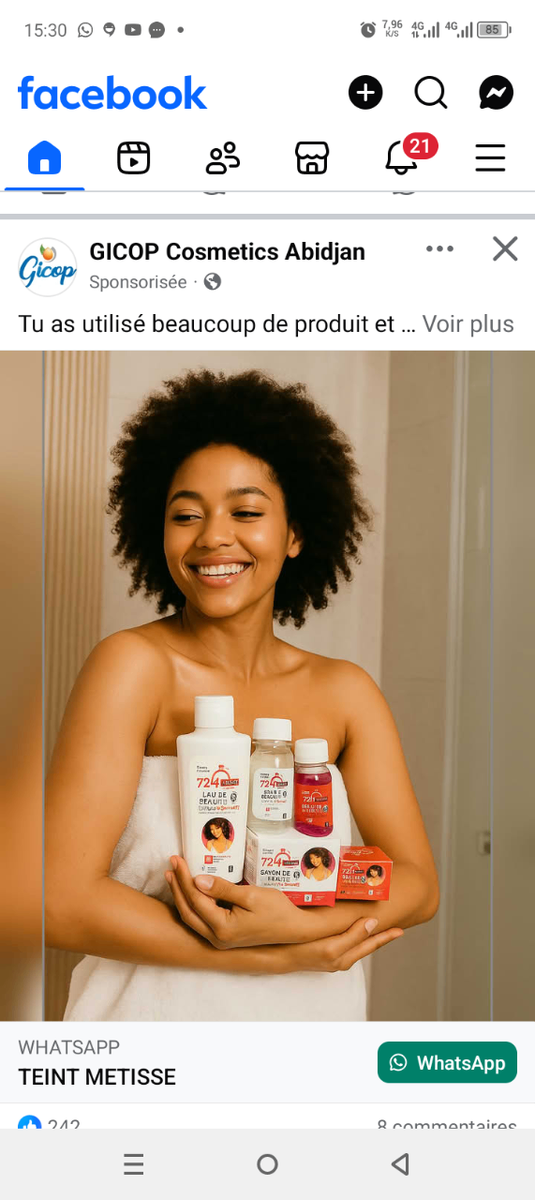 Soin GICOP Teint Métisse