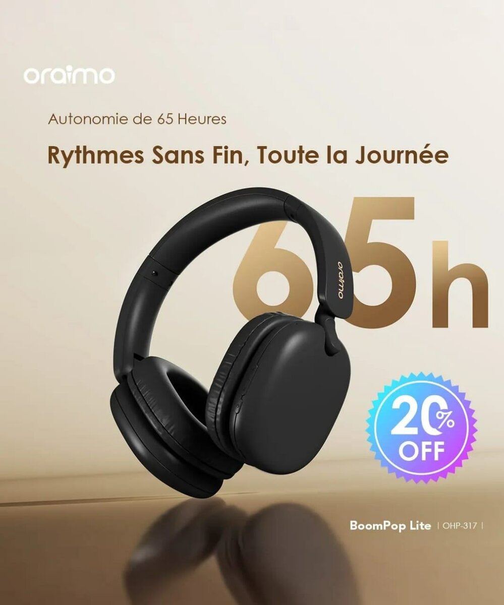 Casque Oraimo BoomPop Lite