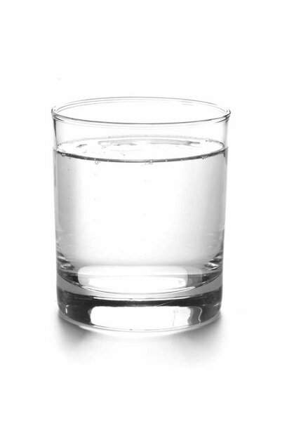 Verre à eau élégant carton
