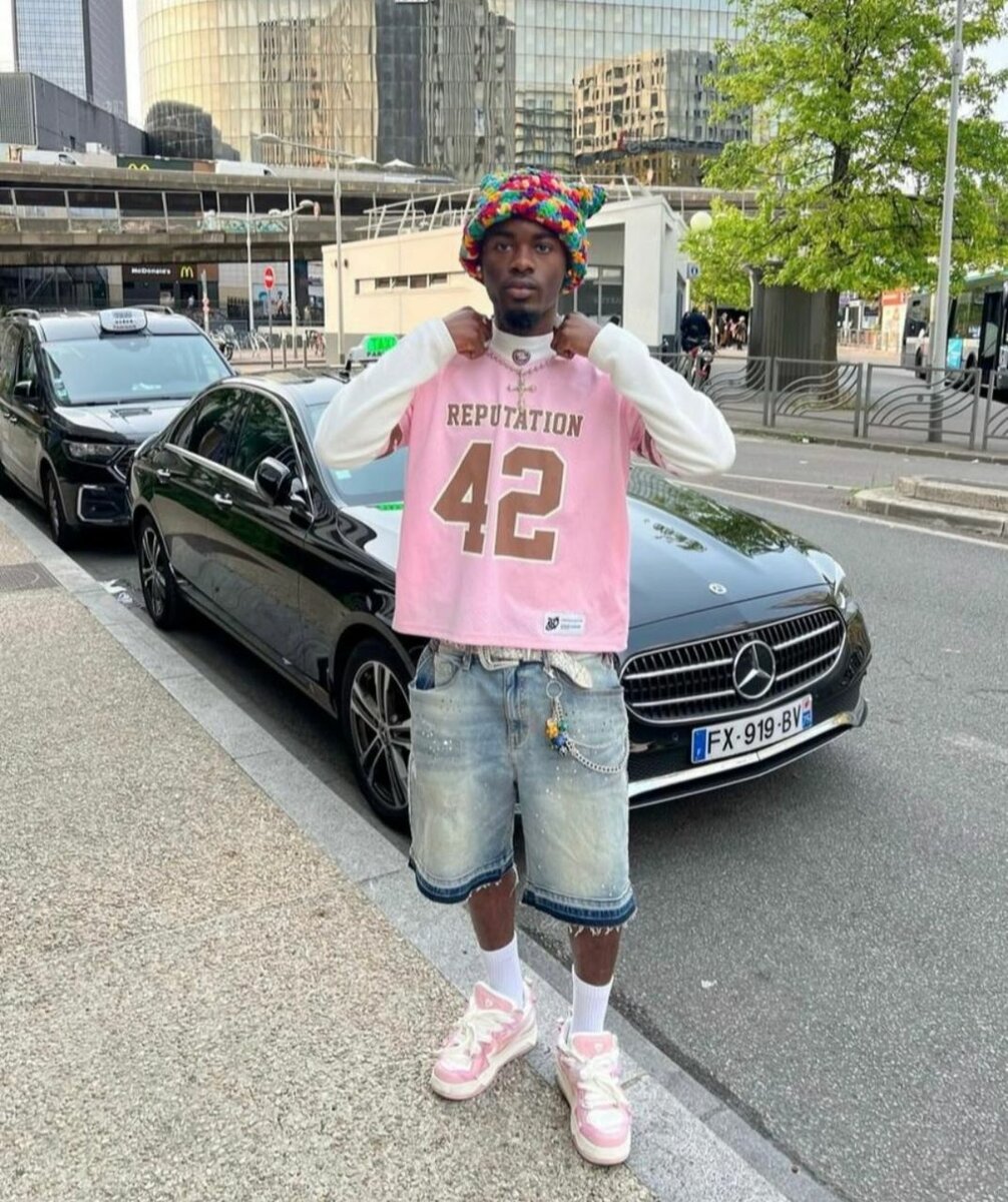 Maillot Basketball Rose 42