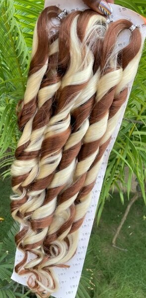 Crochet et mèches tressé  nappy