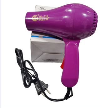 Electroginal HL-716 hair dryer Foldable with 2 heating speeds 850 watts