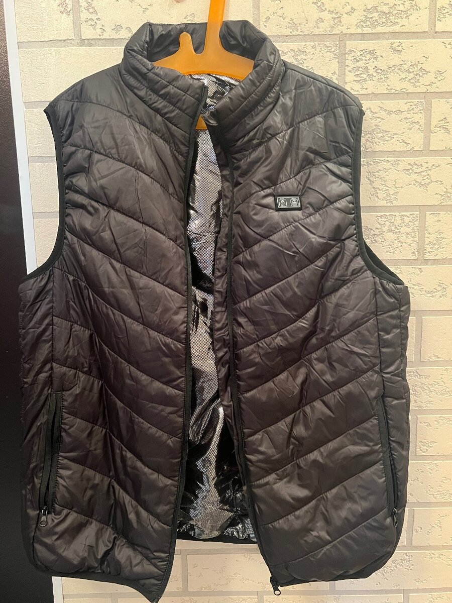 Жилетка с USB подогревом весна-осень