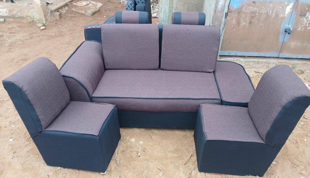 Canapé Moderne avec Fauteuils