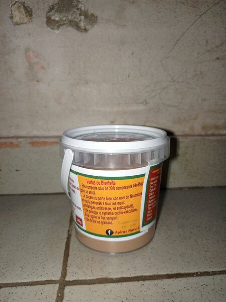 Poudre de cacao naturel 240g