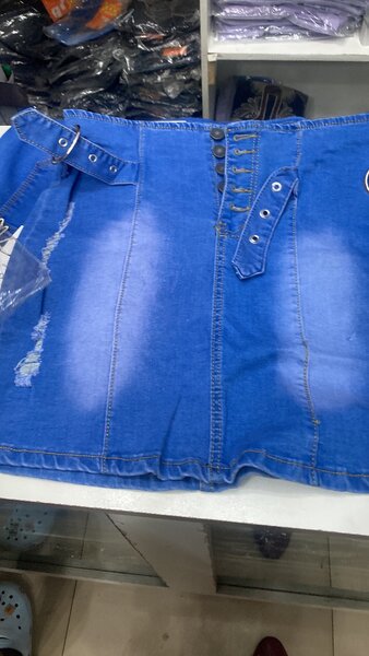 Denim skirts
