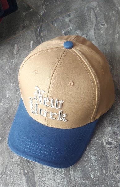 Casquette New York bleu