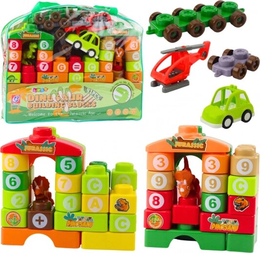 Blocs de construction dinosaures