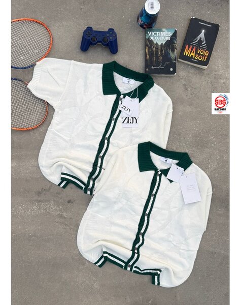 Chemise Polo Tricot Double