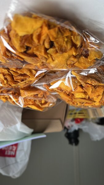 Mangues séchées en sachets