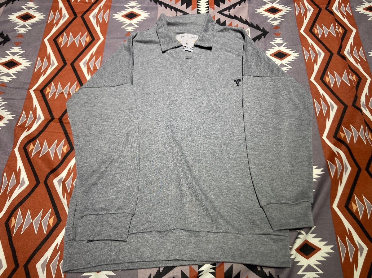 Grey Polo by Fitted