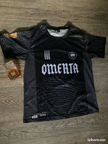 T-shirt Omerta Noir