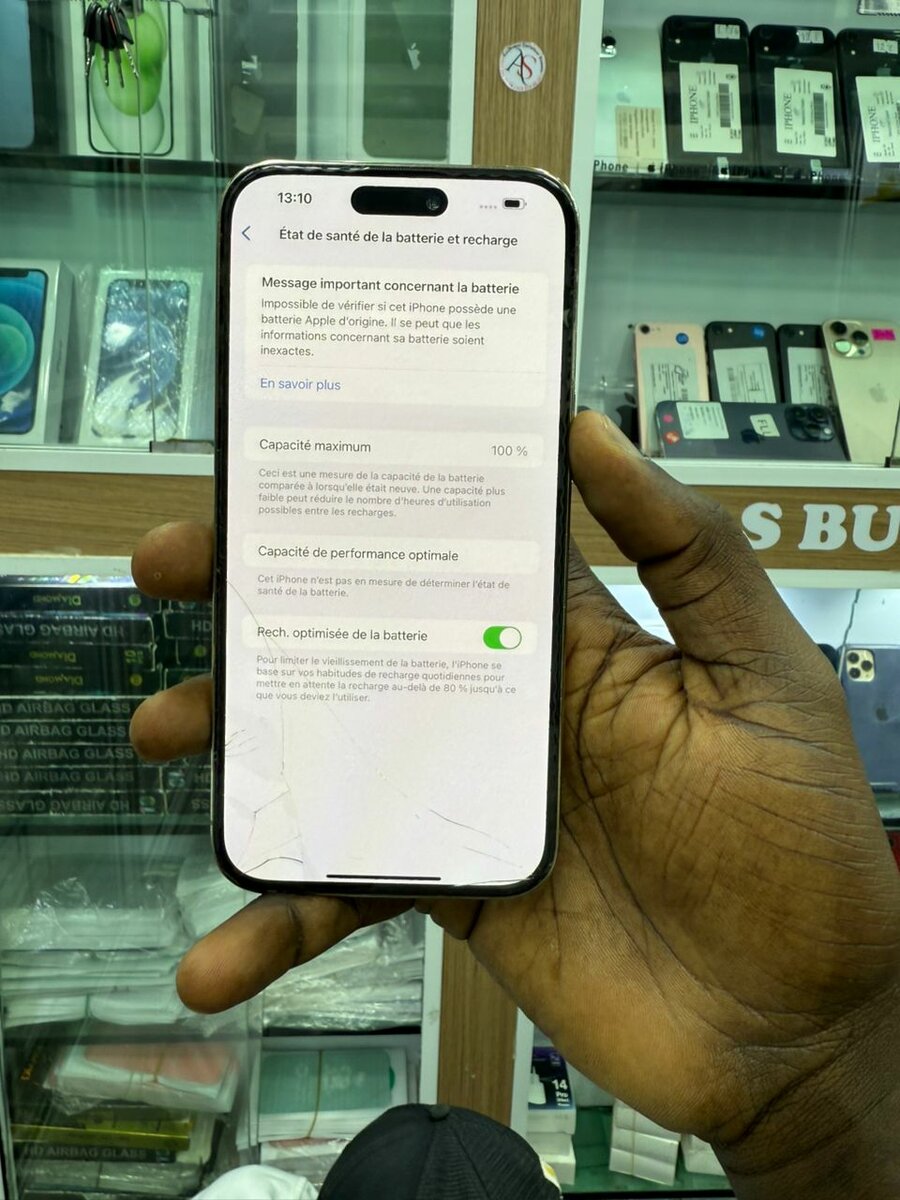 14promax 256g écran et batteri