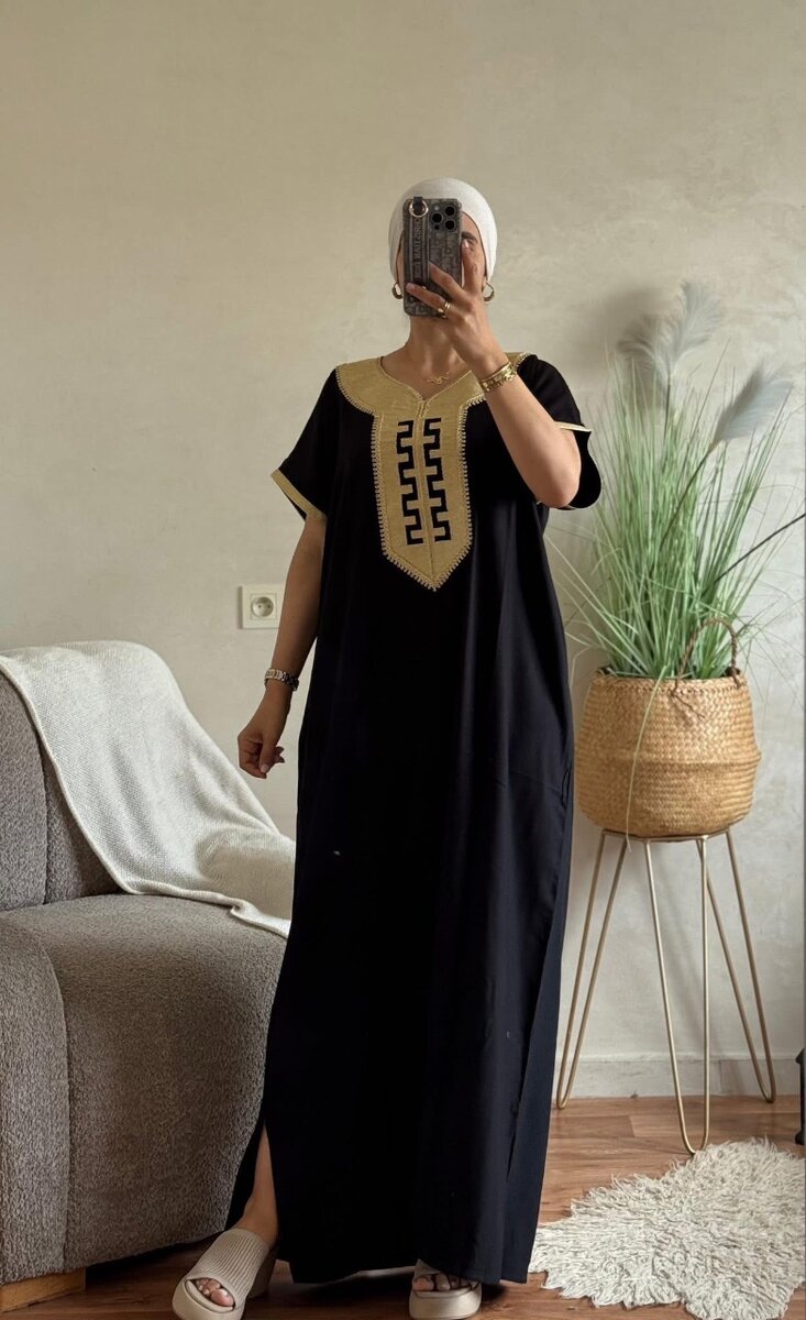 Robe Caftan Élégante Femme