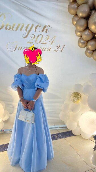 Вечернее пышное платье