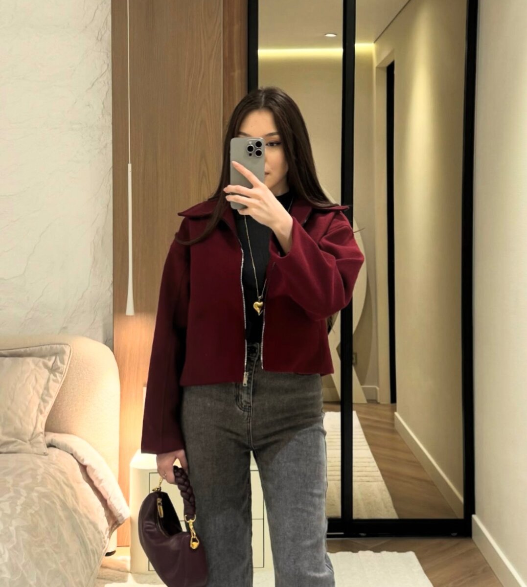 Бомбер кашемир