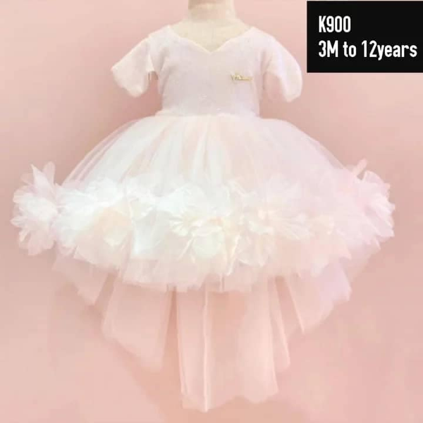 pink dress with a full skirt