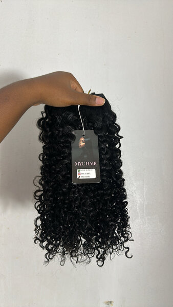 Extensions cheveux bouclés noir