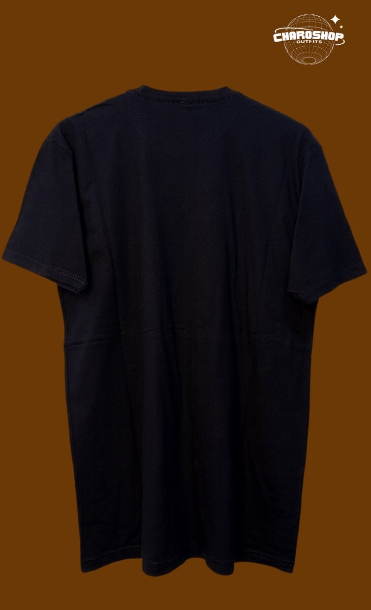 T-shirt homme noir imprimé
