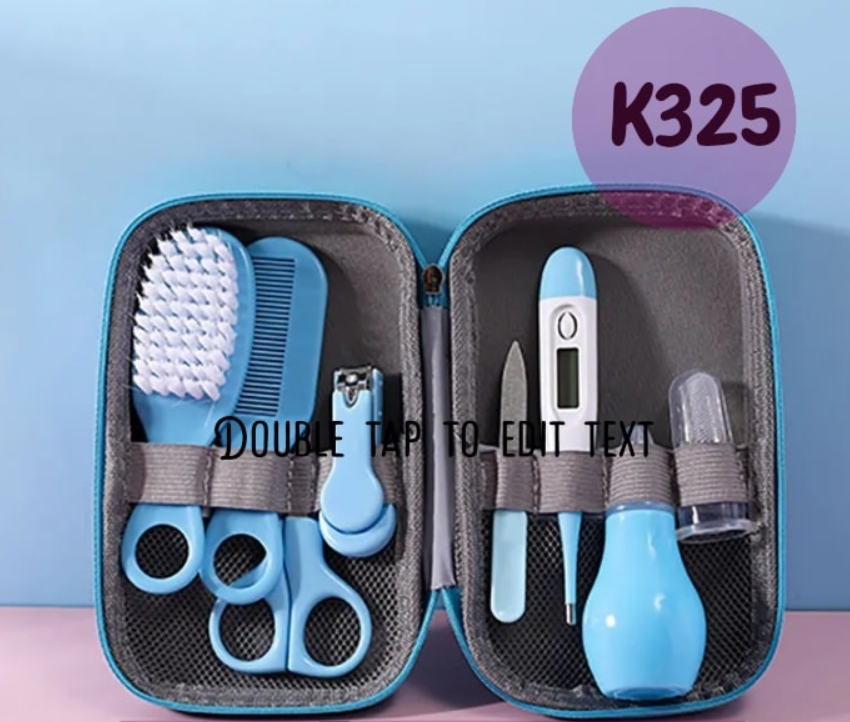 Baby care set, blue