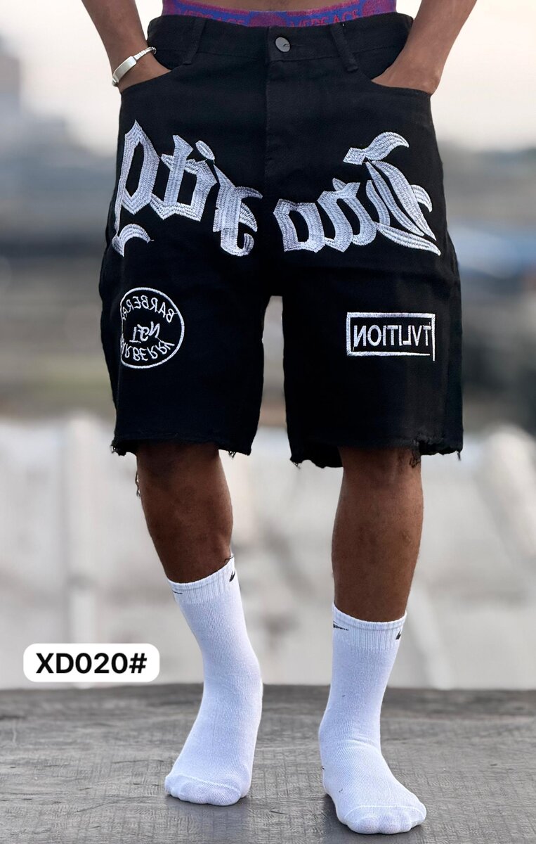 Shorts en jean décontractés homme