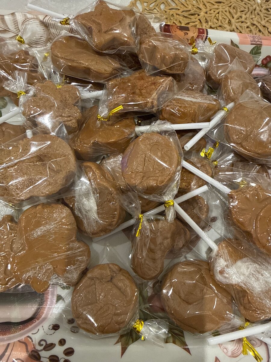 Sucettes de toffi Artisanales