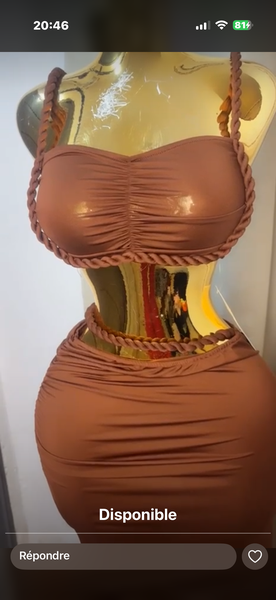 Ensemble de Bikini Orange