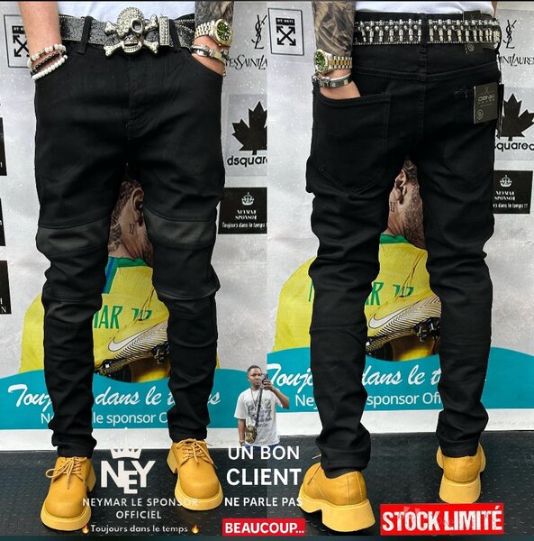 Jean Slim Homme Décontracté