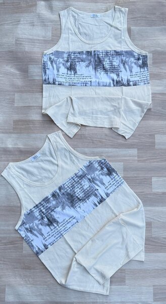 Débardeur camouflage sportif