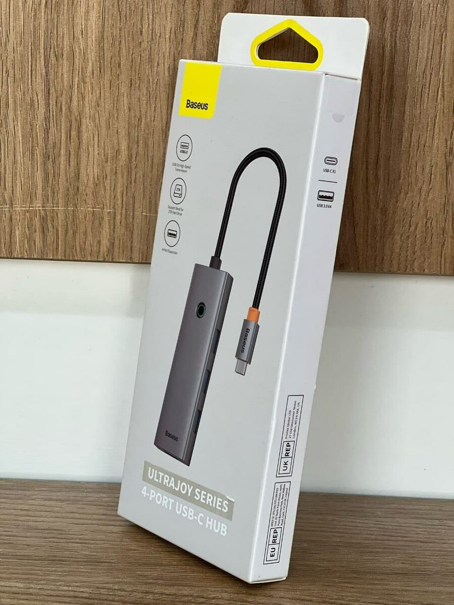 Baseus flite series 4 port hub